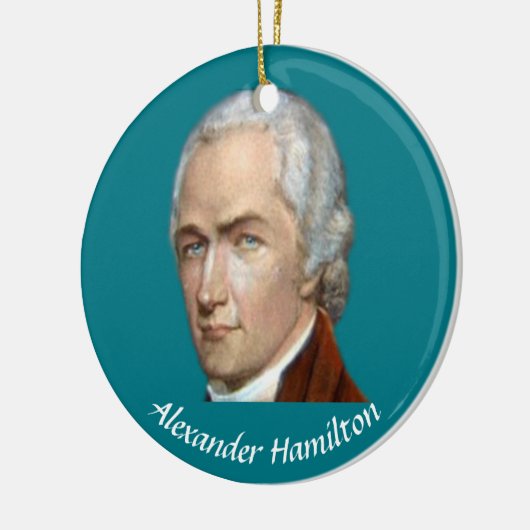 Hamilton Kerstsierent Keramisch Ornament (Links)
