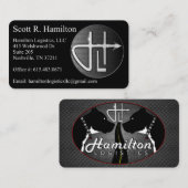 Hamilton Logistics 1 Visitekaartje (Voorkant / Achterkant)