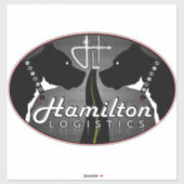 Hamilton Logistics Sticker (Vel)