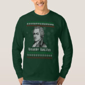 Hamilton Long Hoeve Ugly met kerstkeuken Shirt (Voorkant)