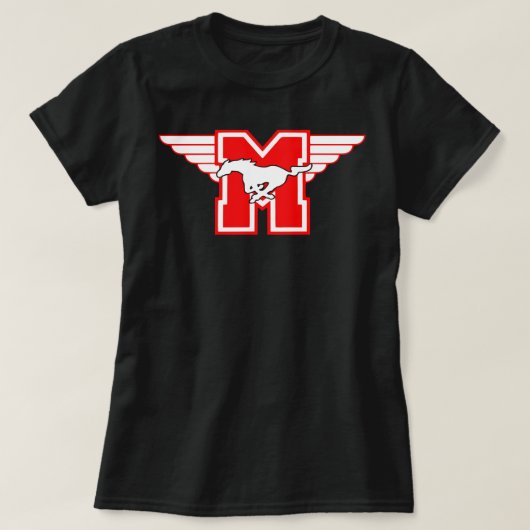 Hamilton Mustangs (Youngblood) Essential T Shirt (Design voorkant)