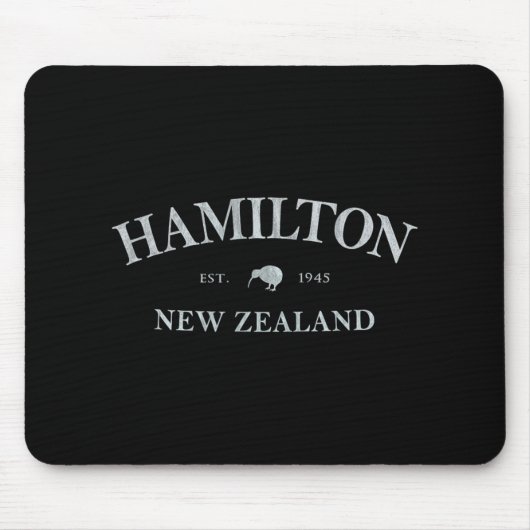 Hamilton New Zealand Hamilton Nz Graphic Print  Muismat (Voorkant)