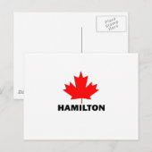 Hamilton, Ontario Briefkaart (Voorkant / Achterkant)