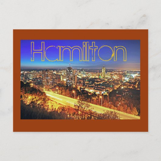 Hamilton, Ontario, Canada Briefkaart (Voorkant)