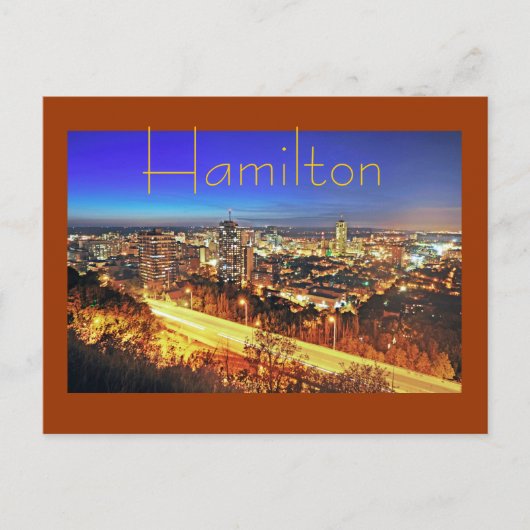 Hamilton, Ontario, Canada Briefkaart (Voorkant)
