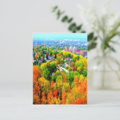 hamilton ontario herfstbomen briefkaart (Staand voorkant)