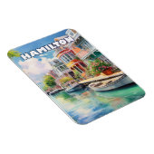 Hamilton, pearl of Bermuda Magneet (Rechterzijde)