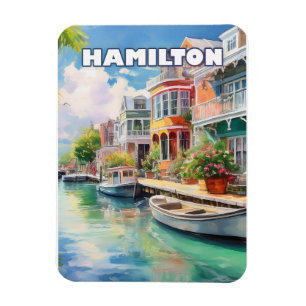 Hamilton, pearl of Bermuda Magneet