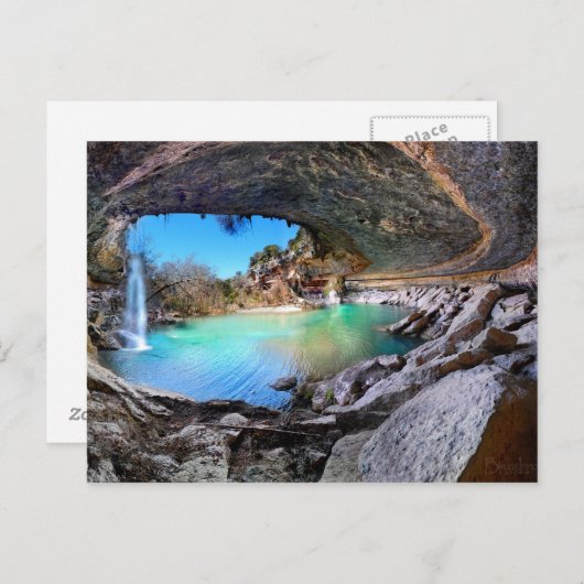 Hamilton Pool - Austin Texas Briefkaart (Voorkant / Achterkant)