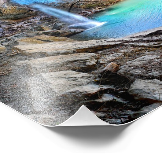 Hamilton Pool - Austin Texas Foto Afdruk (Hoek)