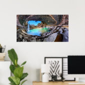 Hamilton Pool - Austin Texas Poster (Thuiskantoor)