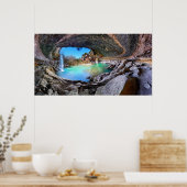 Hamilton Pool - Austin Texas Poster (Keuken)