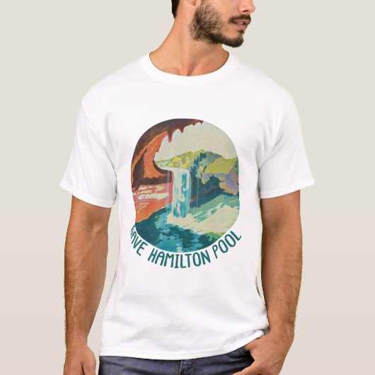 Hamilton Pool T-shirt (Voorkant)