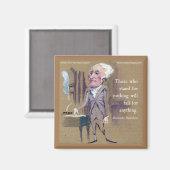 Hamilton & Quote Fridge Magnet (Voorkant / Achterkant)