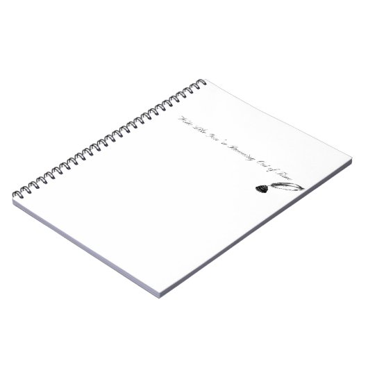 Hamilton Running Out Time Journal Notitieboek (Linkerzijde)