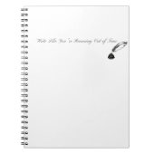 Hamilton Running Out Time Journal Notitieboek (Voorkant)