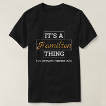 Hamilton shirt | Het is een Hamilton Thing TShirt 