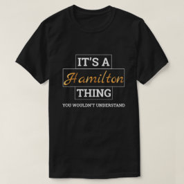 Hamilton shirt | Het is een Hamilton Thing TShirt 