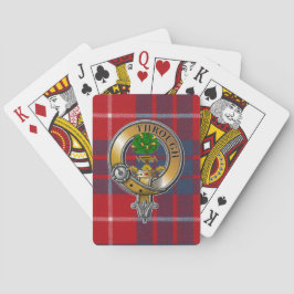 Hamilton Tartan & Badge Pokerkaarten