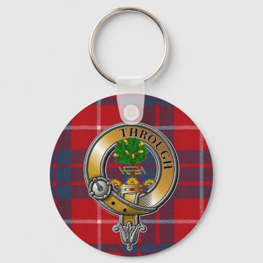 Hamilton Tartan & Badge Sleutelhanger (Voorkant)