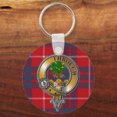 Hamilton Tartan & Badge Sleutelhanger (Voorkant)