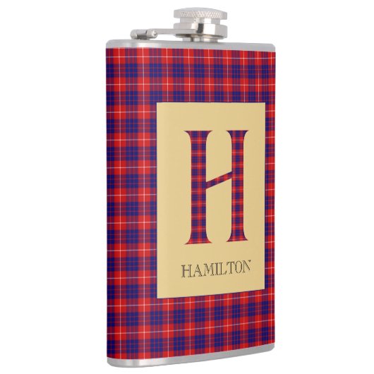 Hamilton Tartan Monogram H Heupfles (Rechts)