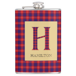 Hamilton Tartan Monogram H Heupfles