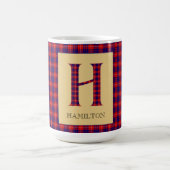 Hamilton Tartan Monogram H Koffiemok (Center)