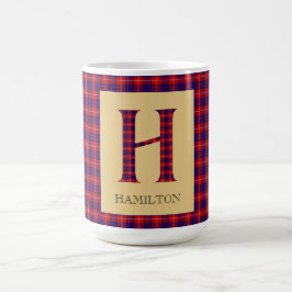 Hamilton Tartan Monogram H Koffiemok
