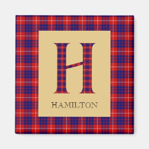 Hamilton Tartan Monogram H Sleutelhanger Magneet