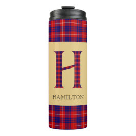 Hamilton Tartan Monogram H Thermosbeker