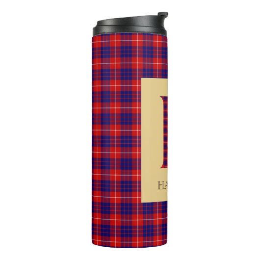 Hamilton Tartan Monogram H Thermosbeker (Gedraaid links)