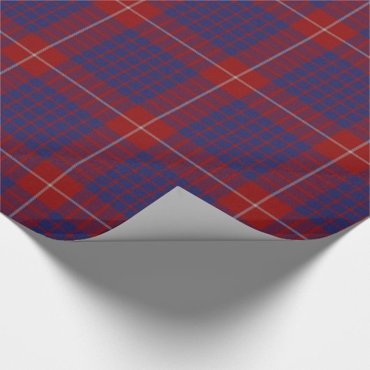 Hamilton Tartan Pset Wrapping Paper Cadeaupapier (Hoek)
