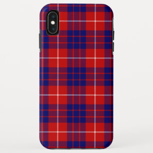 Hamilton tartan red blue paars plaid Case-Mate iPhone case