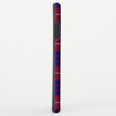 Hamilton tartan red blue paars plaid Case-Mate iPhone case (Achterkant/rechts)