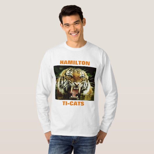 Hamilton Ti-Cats T-shirt (Voorkant volledig)