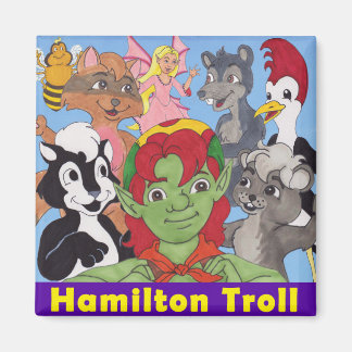 Hamilton Troll & Vrienden Magnet