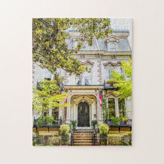 Hamilton-Turner Inn Savannah Mansion Puzzle Legpuzzel (Verticaal)