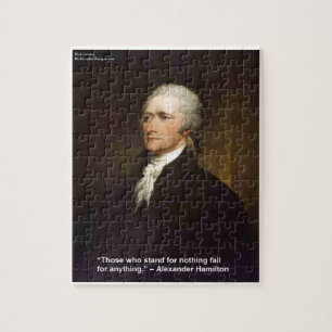 Hamilton Valt Voor Elk Citaat Cadeau Legpuzzel