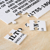 Hamilton verwacht nooit een perfect Man Legpuzzel (Zijkant)