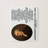 Hamilton verwacht nooit een perfect Man Legpuzzel (Verticaal)