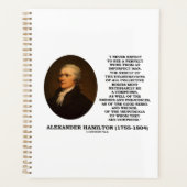 Hamilton verwacht nooit een perfect Man Planner (Voorkant)