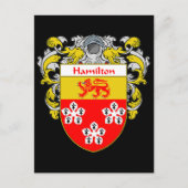 Hamilton Wapen (Mantled) Briefkaart (Voorkant)
