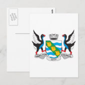 Hamilton wapenschild briefkaart (Voorkant / Achterkant)