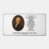 Hamilton Wealth Independence Security Fabrikanten Bureaumat (Voorkant)