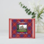 Hamilton's Lennoxlove House Ale Briefkaart (Staand voorkant)