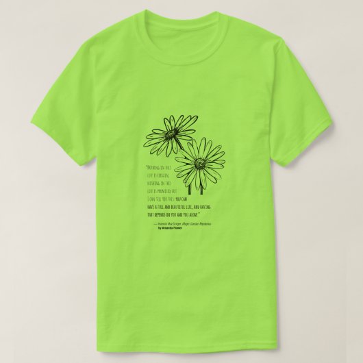 Hamish MacGregor Daisy Basic T-Shirt (Design voorkant)