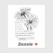 Hamish MacGregor Daisy Vinyl Sticker (Vel)