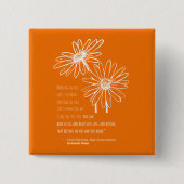 Hamish MacGregor Square pin Vierkante Button 5,1 Cm (Voorkant)