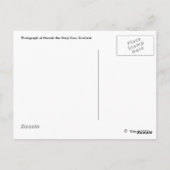 Hamish the Hairy Coo, Schotland Briefkaart (Achterkant)